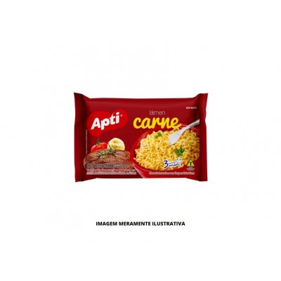 MACARRAO INSTANTANEO CARNE APTI 1X50X70G
